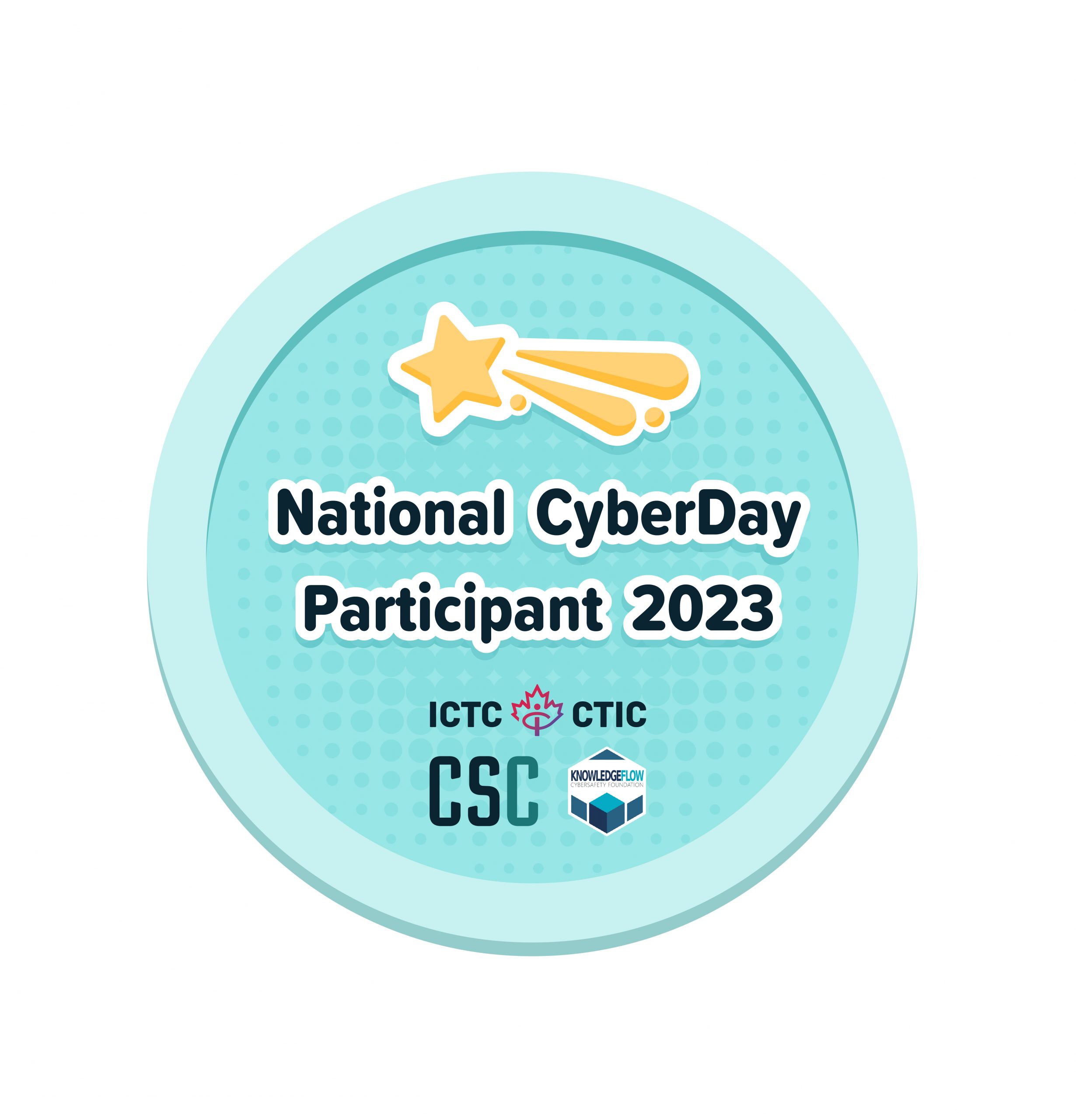 Le badge CSC CyberDayBadge à l'échelle