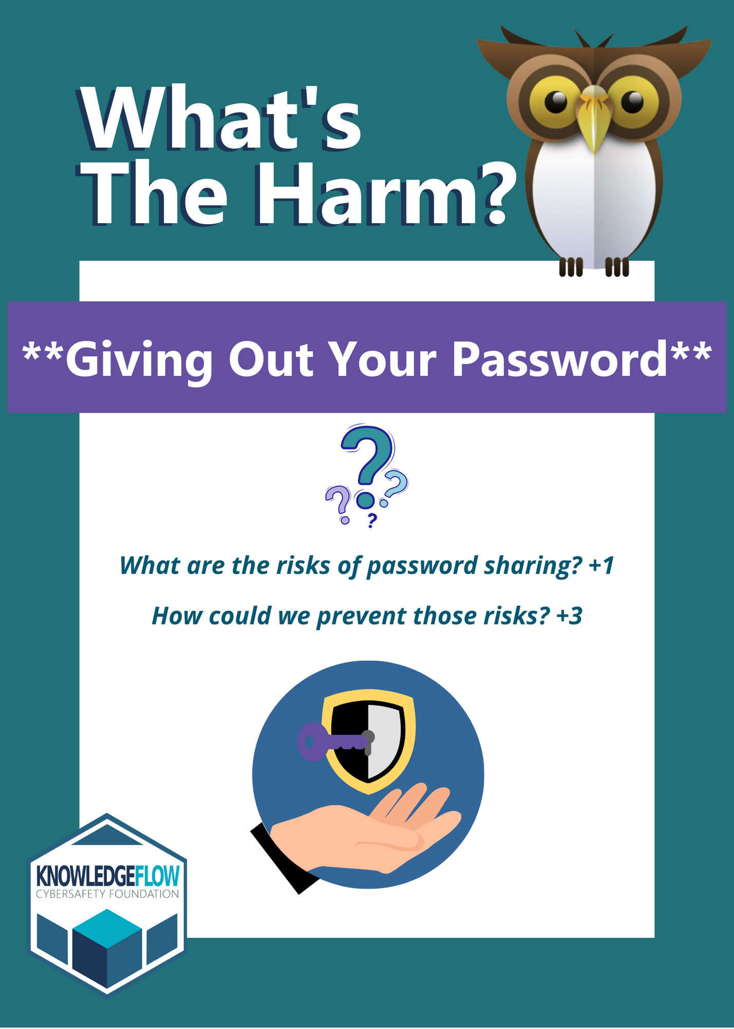 Giving out Your Password FRONT 1