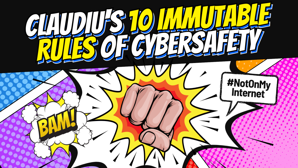 claudius 10 immutable rules of cybersafety